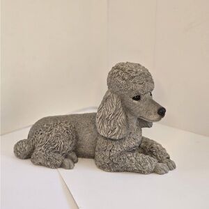 Sandicast Poodle Sculpture Sandra Brue 1986